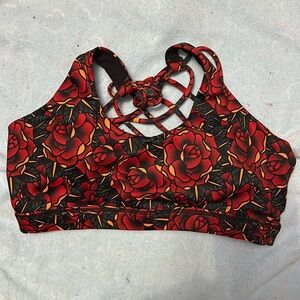 Constantly Varied Gear petals to the metal butterfly bra with pads medium